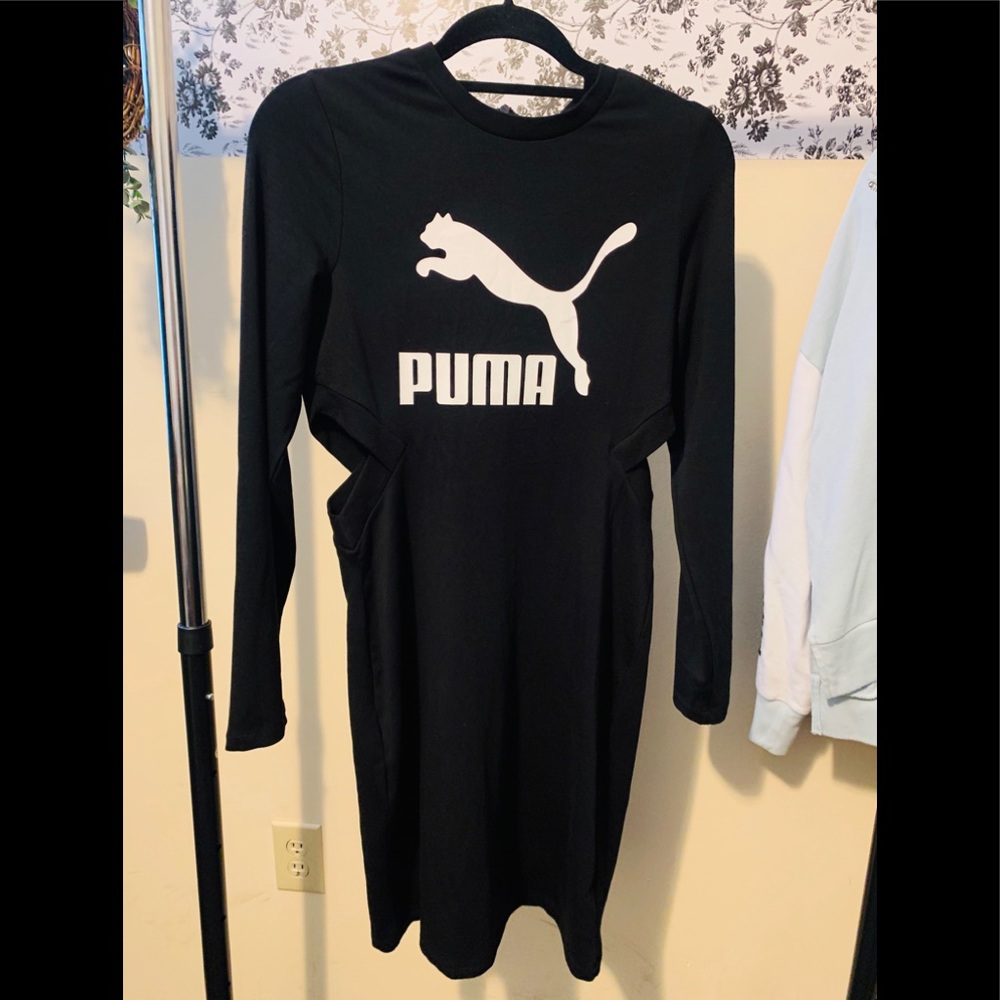 PUMA DRESS CLASSICS LOGO TIGTH BLACK COLOR